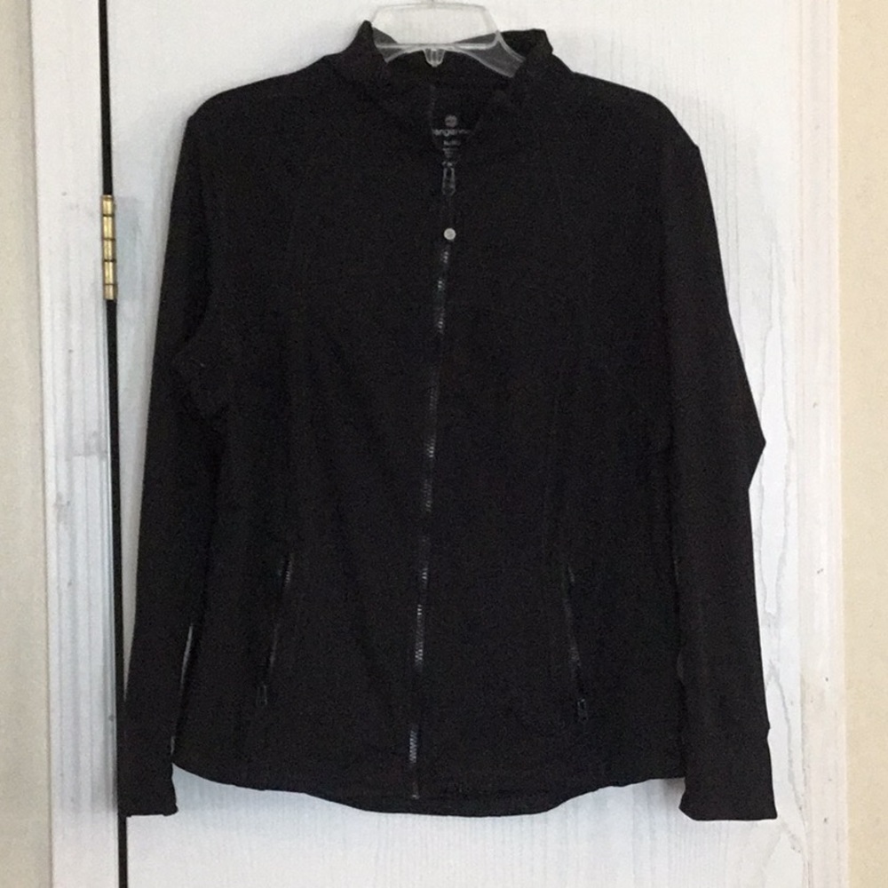Tangerine athletic jacket. Black size XL.